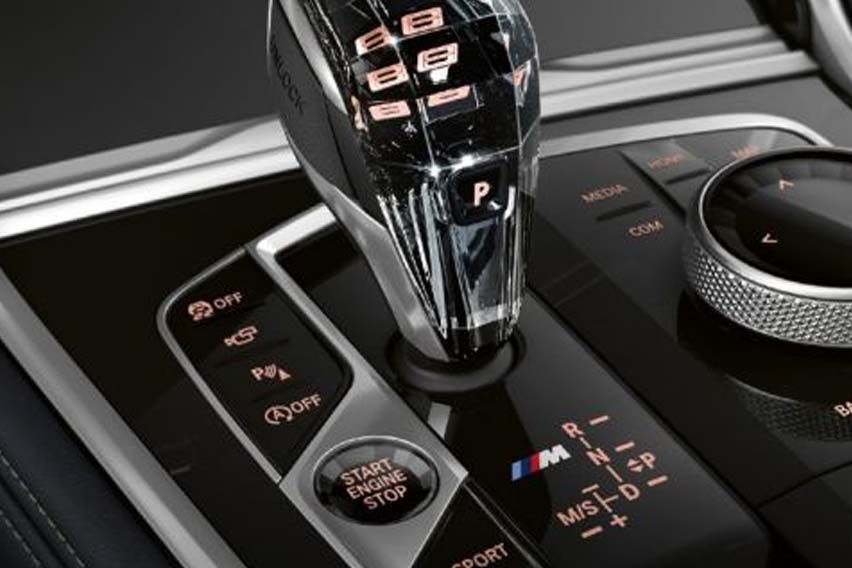 BMW 8 Series Gran Coupe gear selector