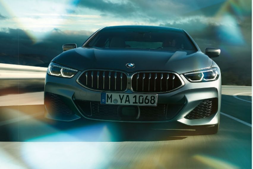 BMW 8 Series Gran Coupe front