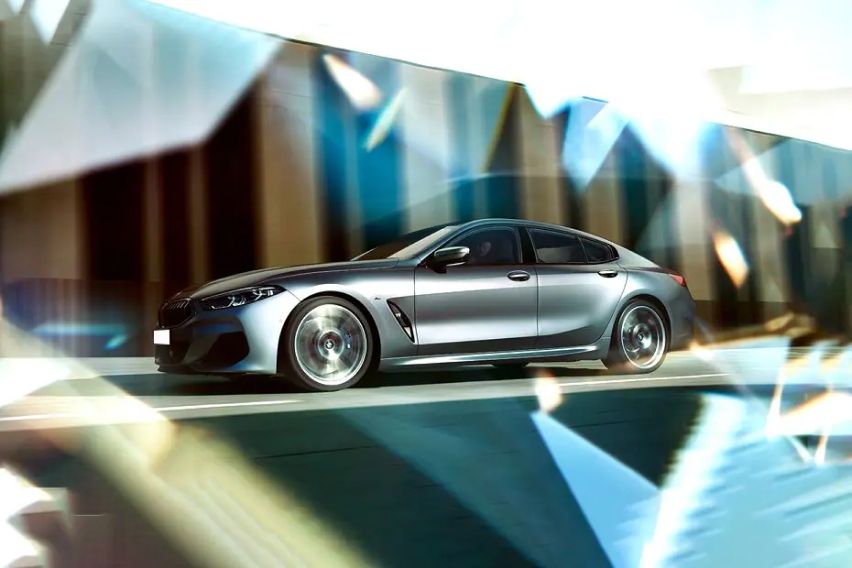 BMW 8 Series Gran Coupe wheels side