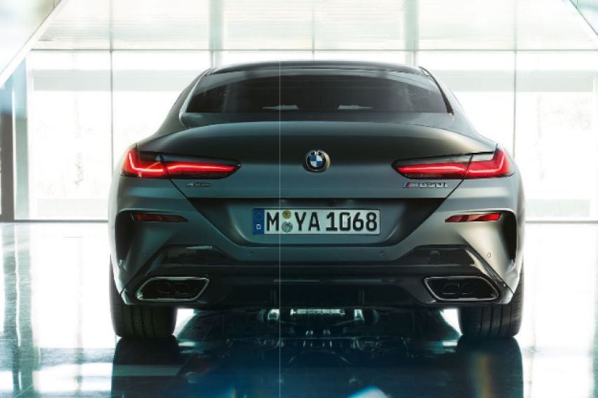 BMW 8 Series Gran Coupe rear