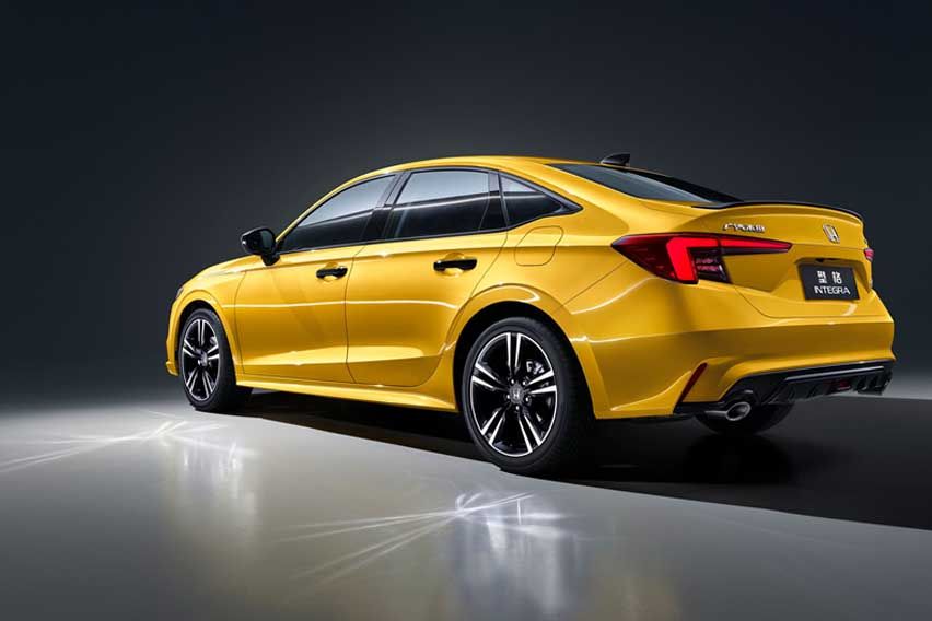 2021 Honda Integra rear