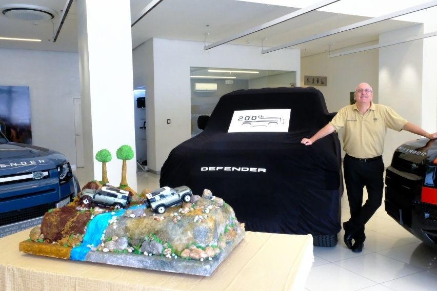 Land Rover Philippines President Chris Ward