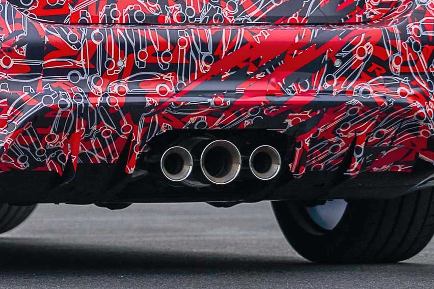 Next-gen Honda Civic Type R rear