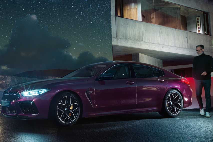 BMW M8 Gran Coupe: Exterior