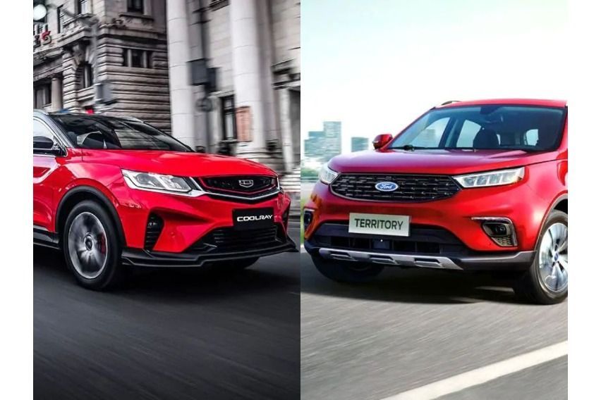 Crossover clash: Geely Coolray vs. Ford Territory 