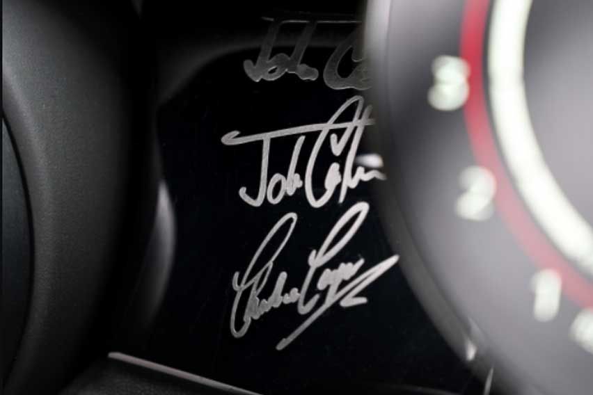 Mini JCW Anniversary Edition interior