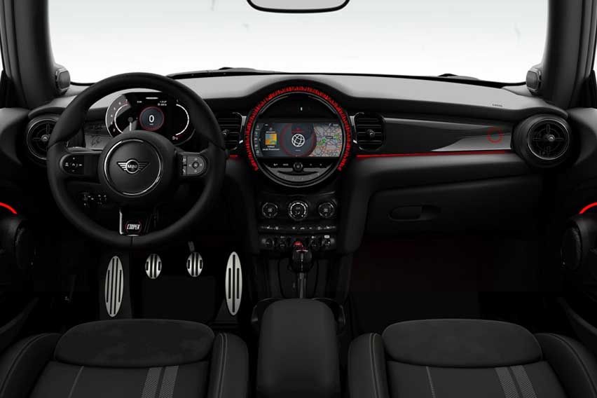 Mini JCW Anniversary Edition interior