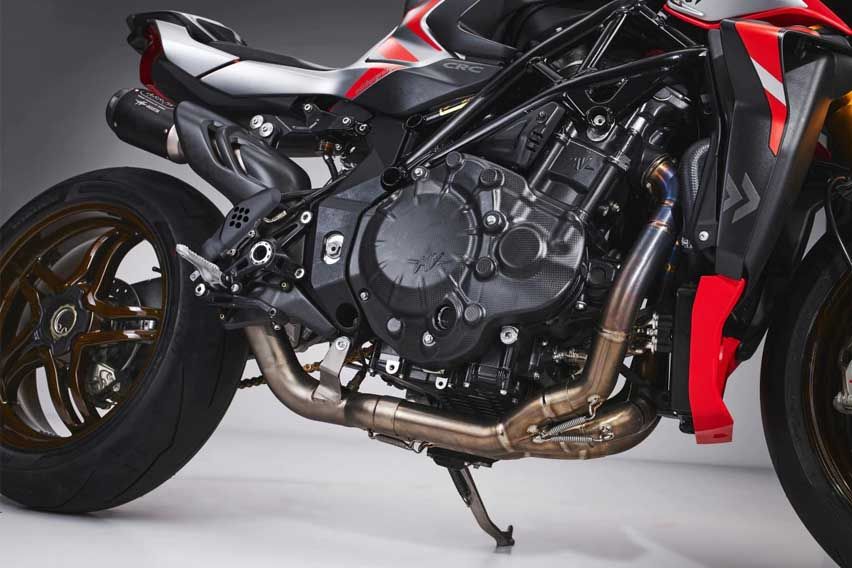 MV Agusta Brutale 1000 Nurburgring engine