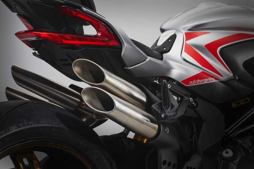 MV Agusta Brutale 1000 Nurburgring exhaust 