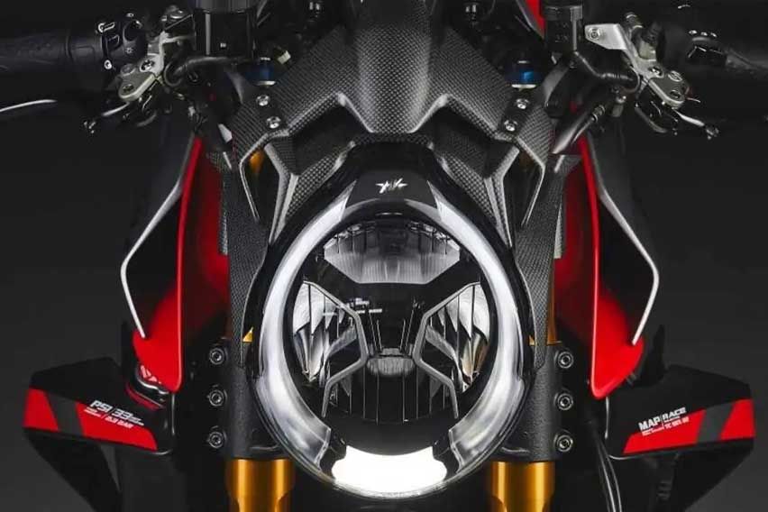 MV Agusta Brutale 1000 Nurburgring headlight
