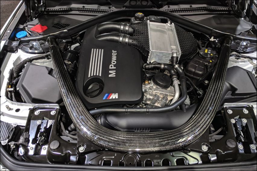 BMW M2 Competition engine