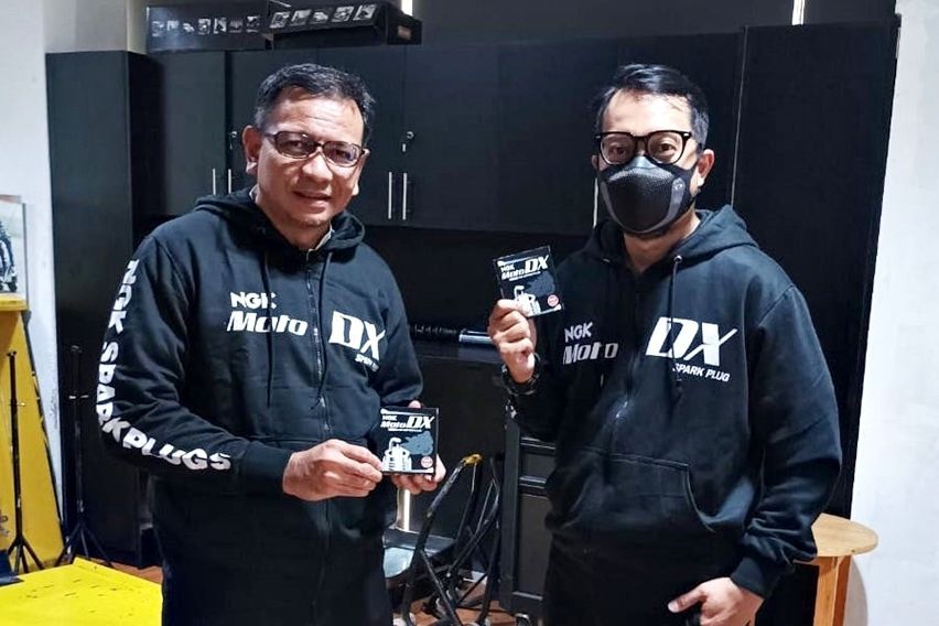 NGK MotoDX Jadi Busi Resmi PON XX Papua Cabor Balap Motor