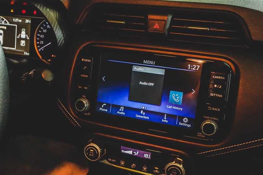 2022 Nissan Almera 8 inch touch screen