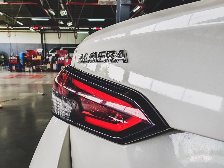 2022 Nissan Almera Nissan Left Tail Light