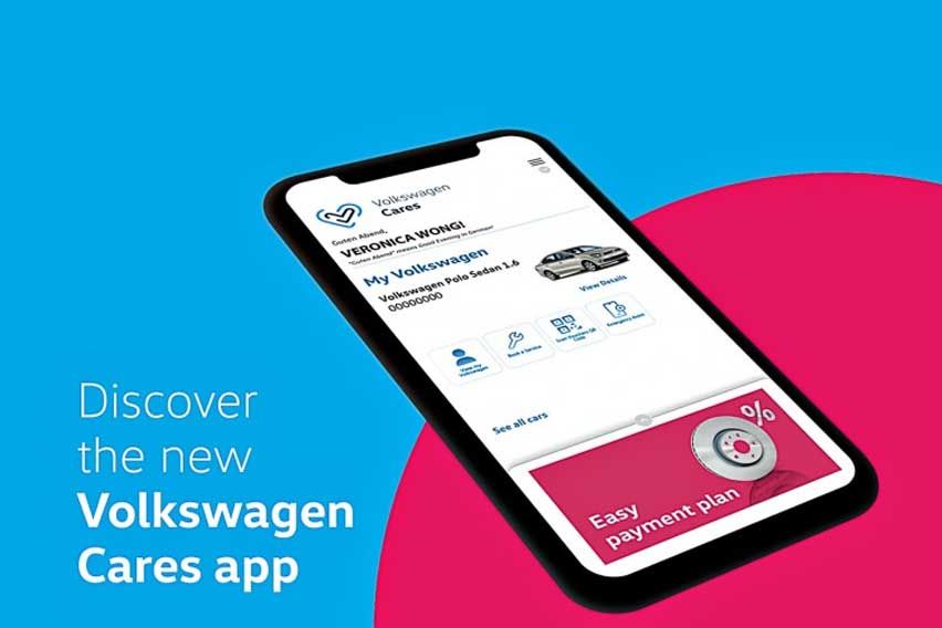 Volkswagen Cares app