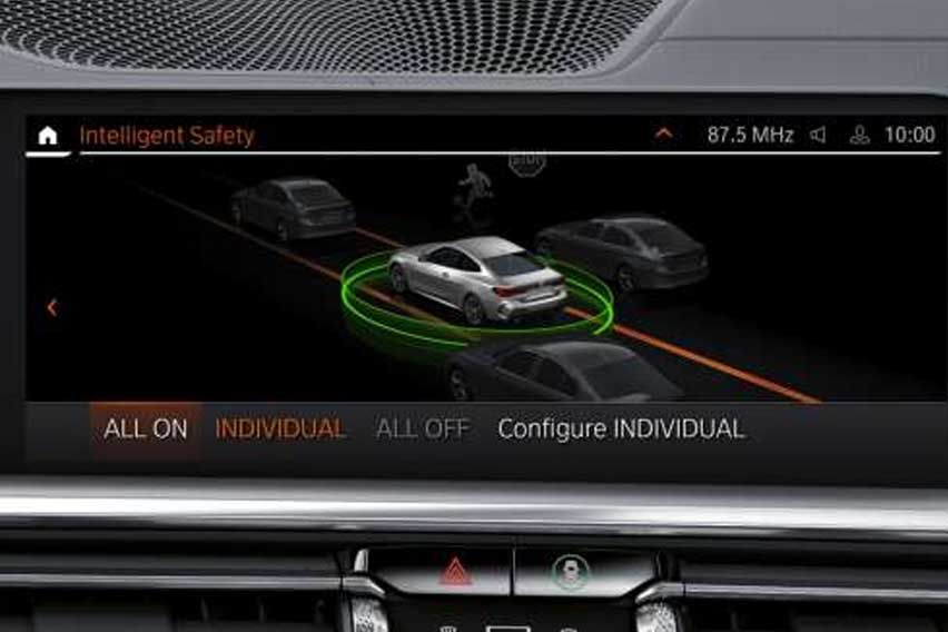 BMW 4 Series Coupe driving assist