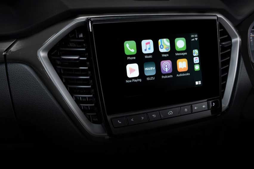 Isuzu D-Max Auto Plus 4X2 infotainment system