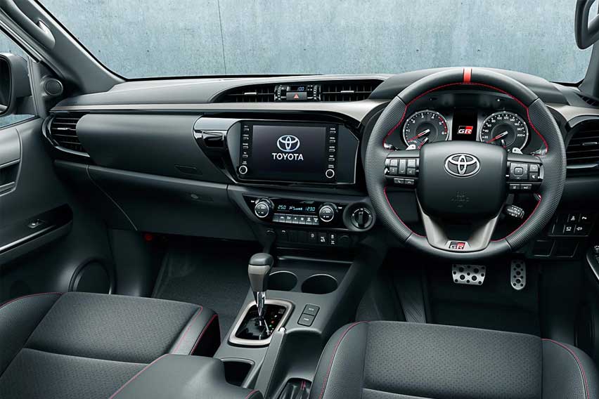 Toyota Hilux GR Sport interior