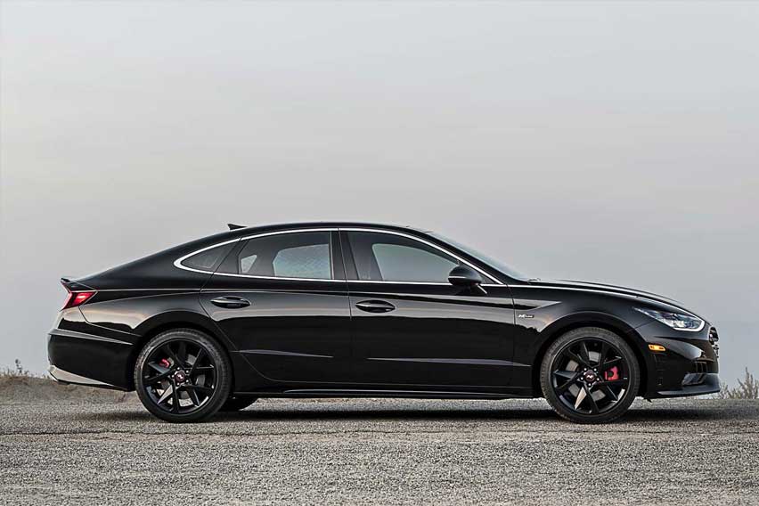 Hyundai Sonata N Line Night Edition side