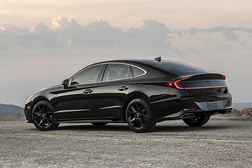 Hyundai Sonata N Line Night Edition rear
