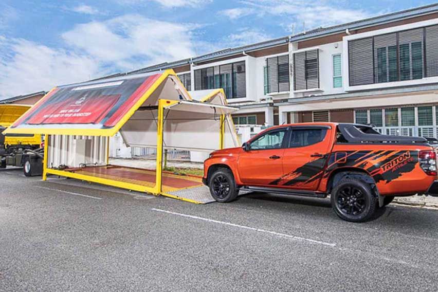 Mitsubishi Triton pickup donated to Dignity Farm School