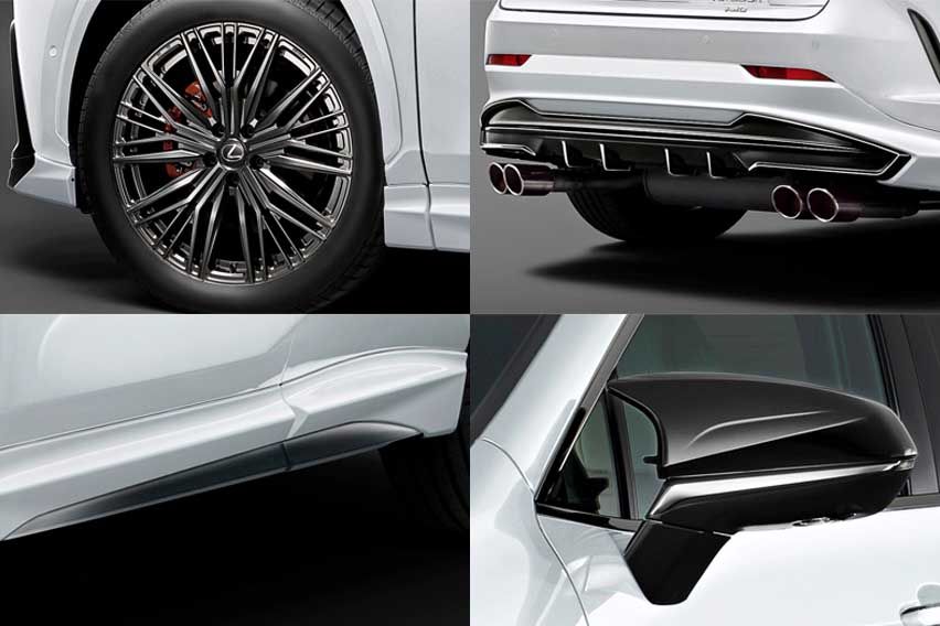 Lexus NX F Sport parts