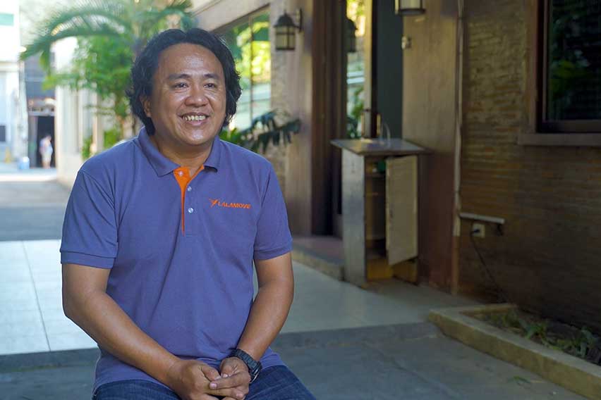Lalamove partner driver Arnold Barquillo