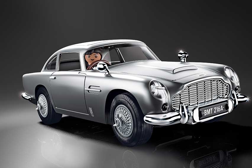 Playmobil releases authentic replica of James Bond’s iconic Aston Martin DB5