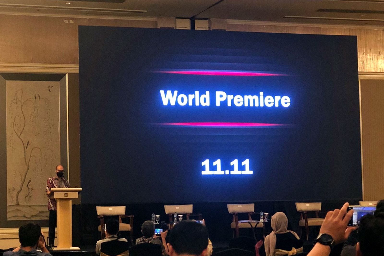 world premiere