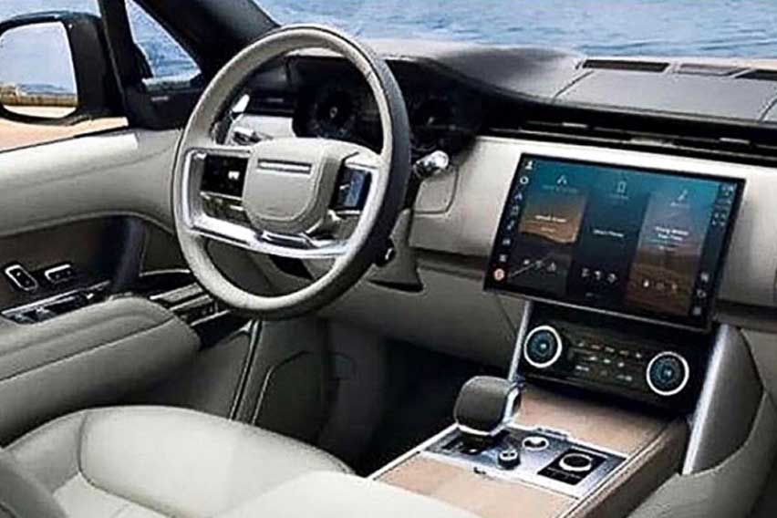 next-generation Land Rover Range Rover cabin