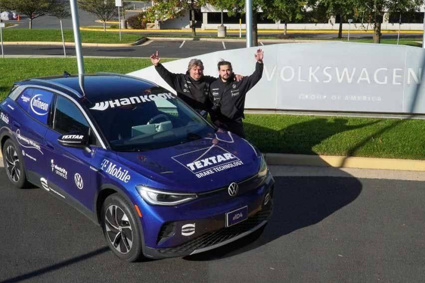 Volkswagen ID.4 EV bags a Guinness World Record