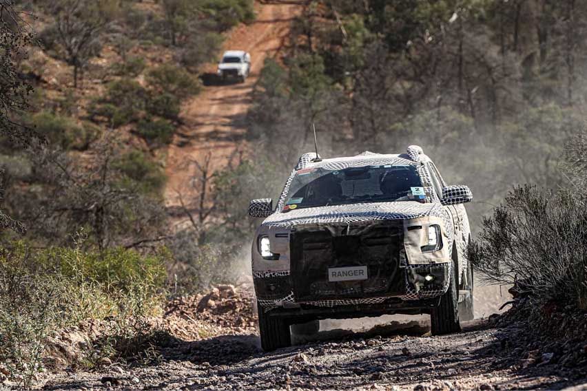 Next-generation Ford Ranger 