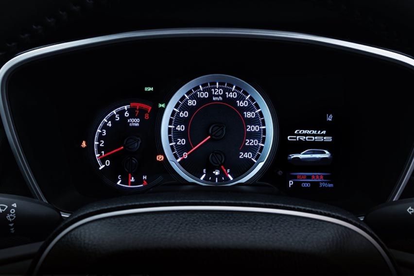 2021 Toyota Corolla Cross instrument panel
