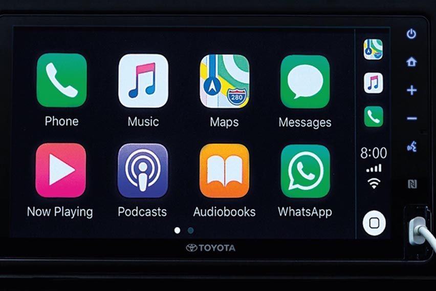2021 Toyota Corolla Cross infotainment system