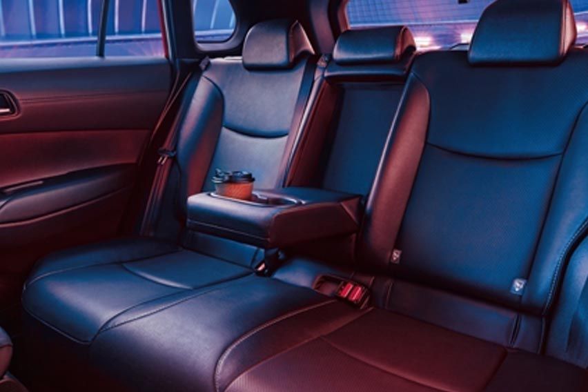 2021 Toyota Corolla Cross rear seat