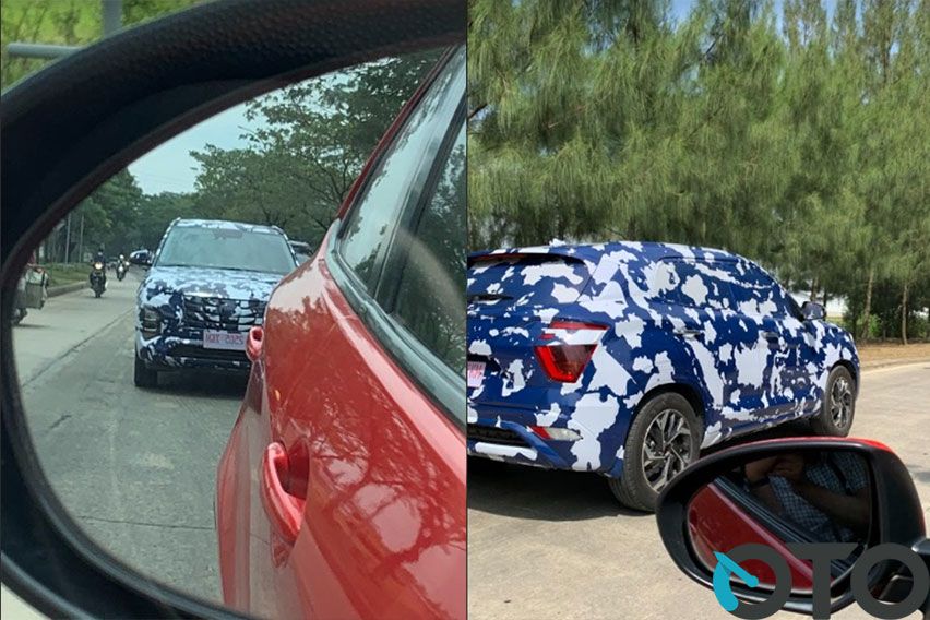 Hyundai Creta spy shot