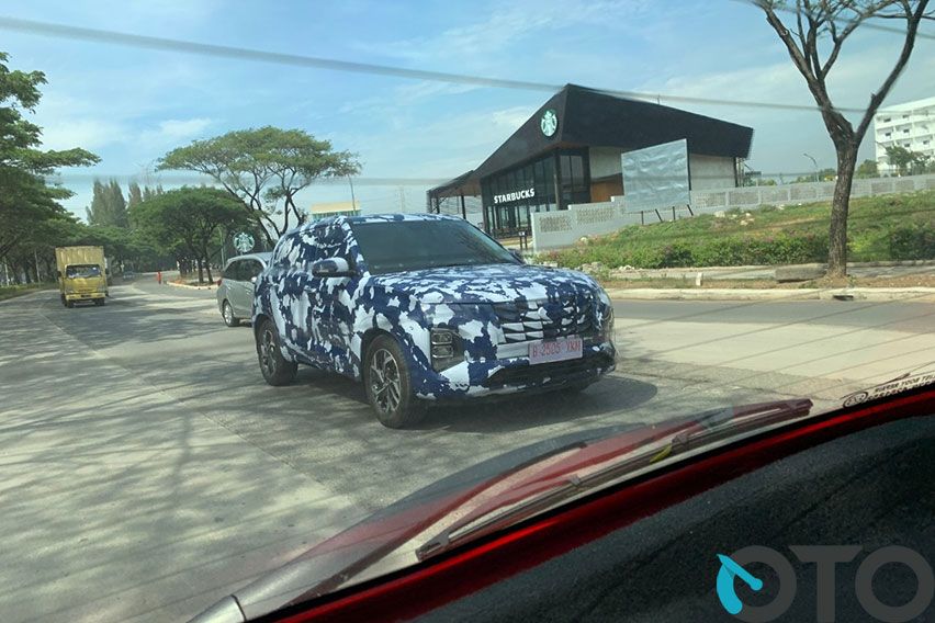 Hyundai Creta spy shot