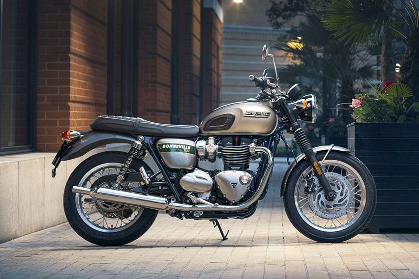 Bonneville T120 Gold Line