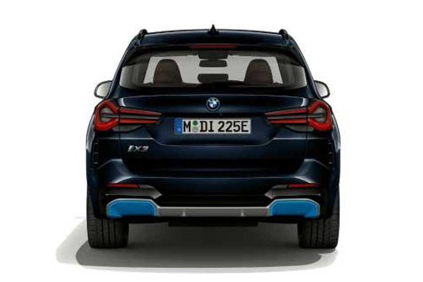 BMW iX3 electric SUV - rear