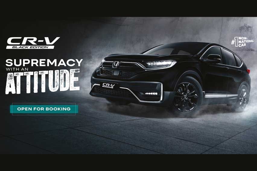 Honda CR-V Black Edition details