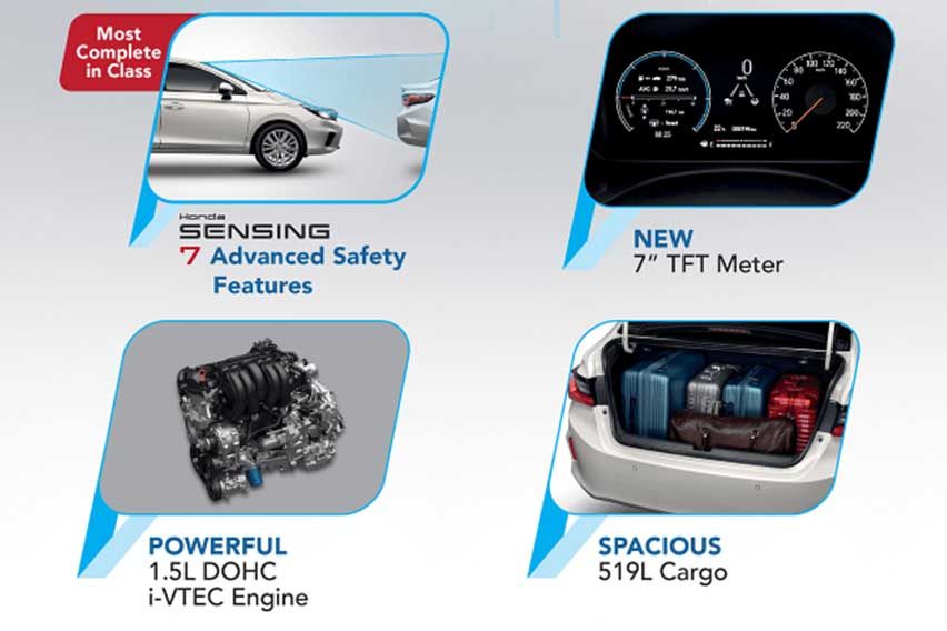 HONDA CITY V-SENSING FEATURES