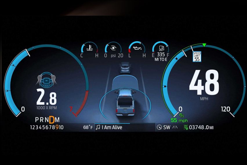 Ford BlueCruise semi self-driving tech features