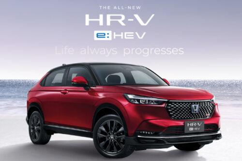 2022 Honda HR-V introduced in Thailand, gets e:HEV hybrid powertrain as standard