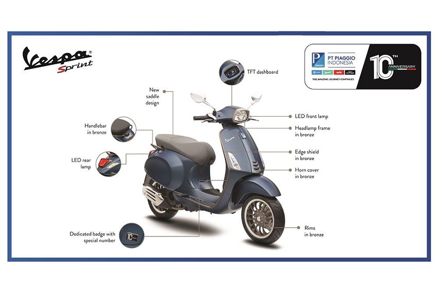 Vespa 10th Anniversary