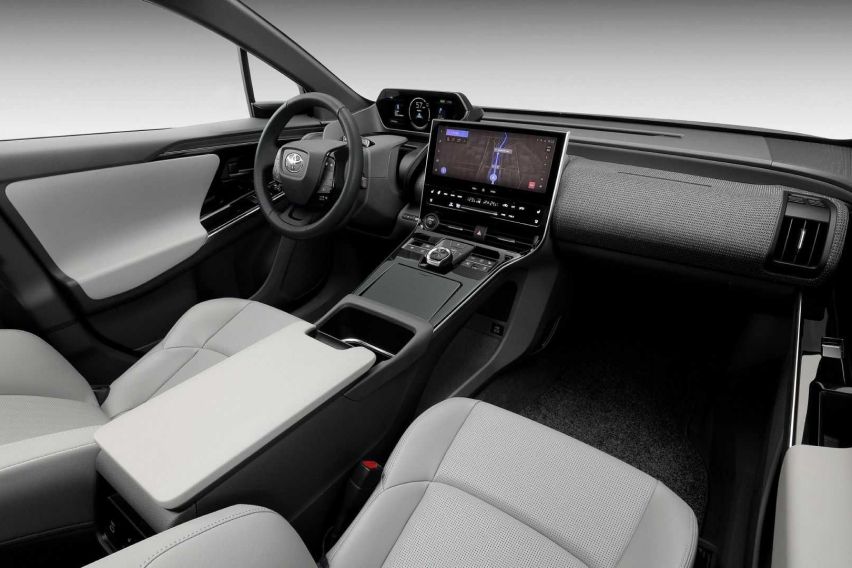 Toyota bZ4X interior