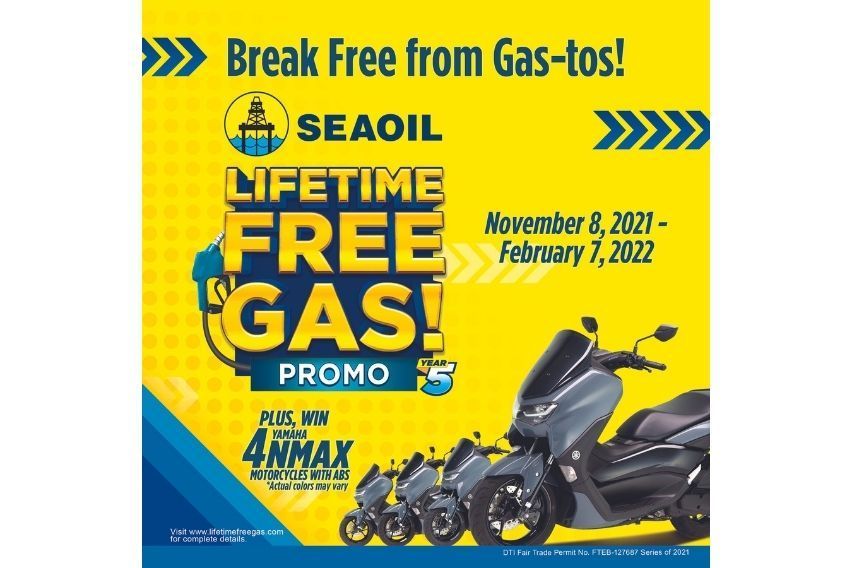 Seaoil’s ‘Lifetime Free Gas’ raffle promo returns with bigger prizes