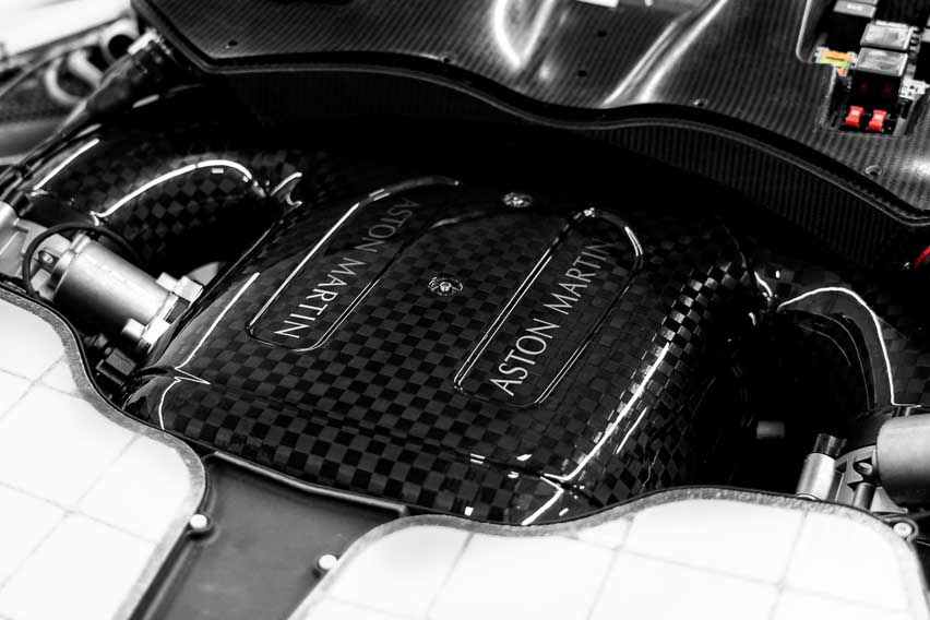 Valkyrie hypercar ENGINE