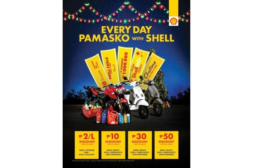 5 lucky winners to receive P1-M in ‘Everyday Pamasko with Shell’ promo