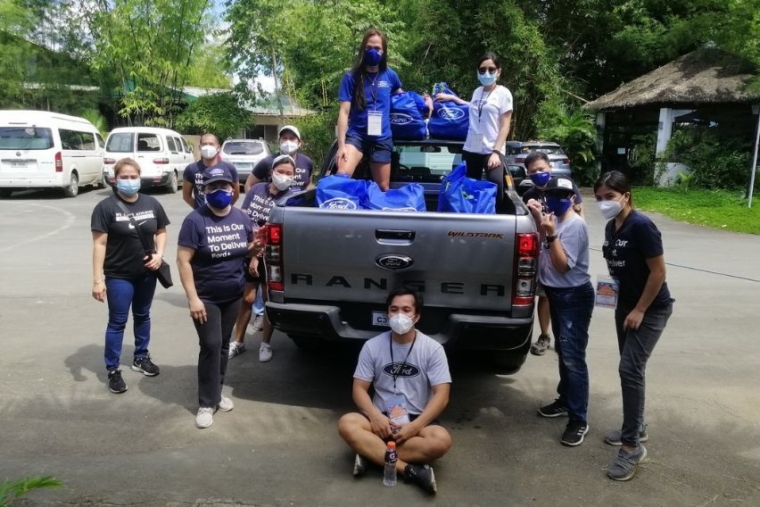 Ford PH employees take part in volunteer activities for Global Caring Month