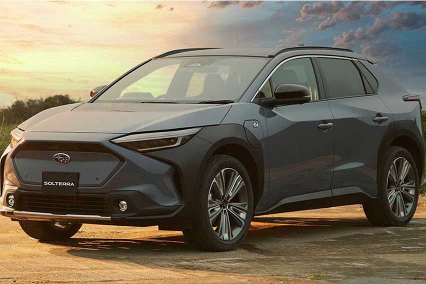 2022 Subaru Solterra EV exterior